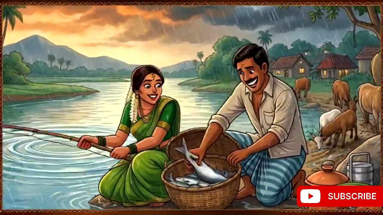 Harvesting Happiness:A Beautiful Village Couple's Story Ghibli Vibes 🥰🤗#randomrealityofficial