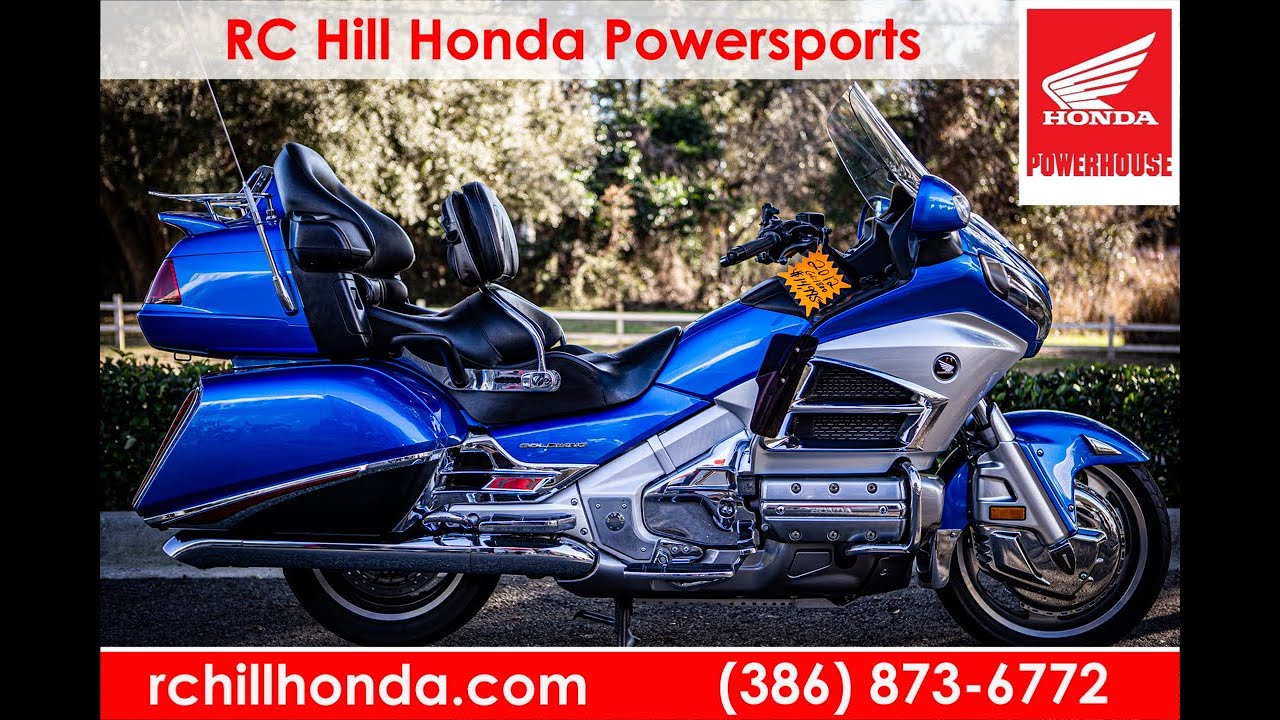 2012 Honda® Gold Wing Audio Comfort // VERY STRONG EXHAUST SOUND!! CLEAN AND MEAN!!