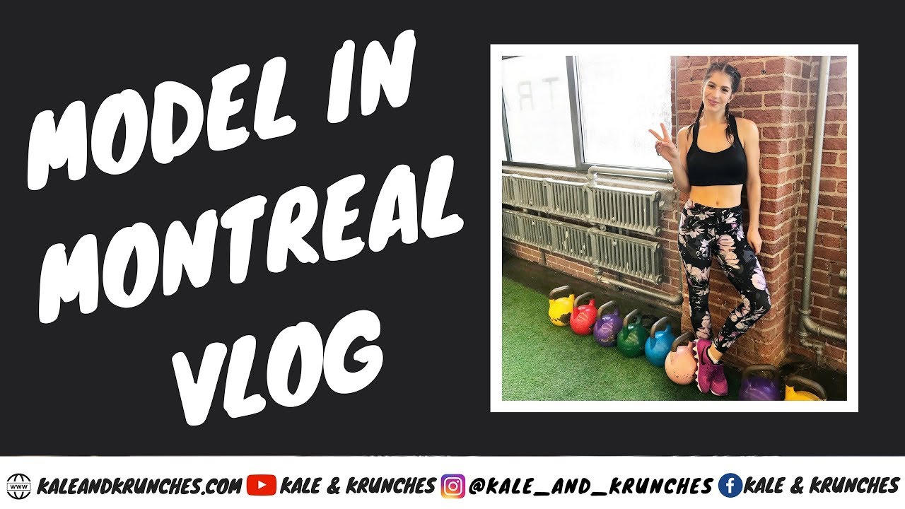 My first time as a model | Travel Vlog | Montreal