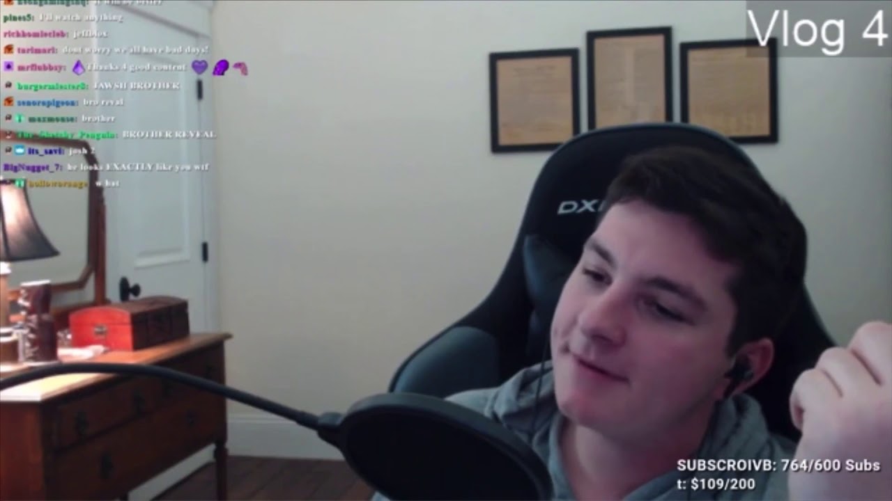 Jawsh’s family interrupting his stream for seven minutes