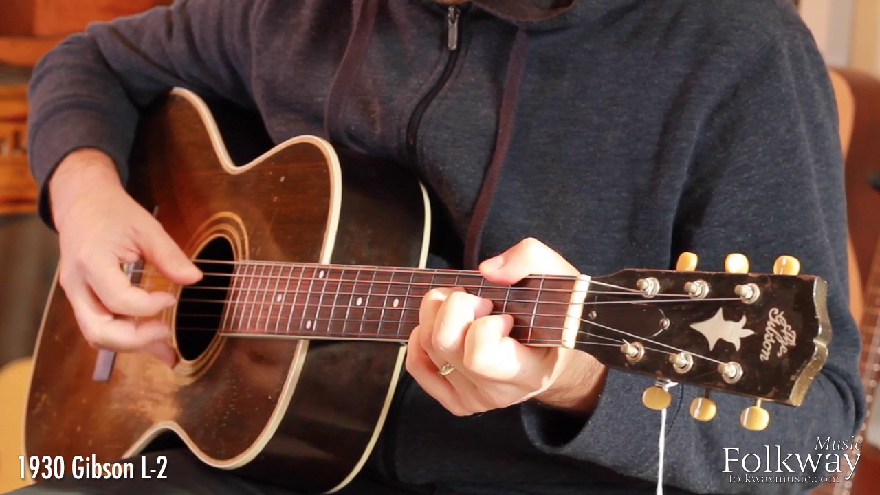 Folkway Music - 1930 Gibson L-2