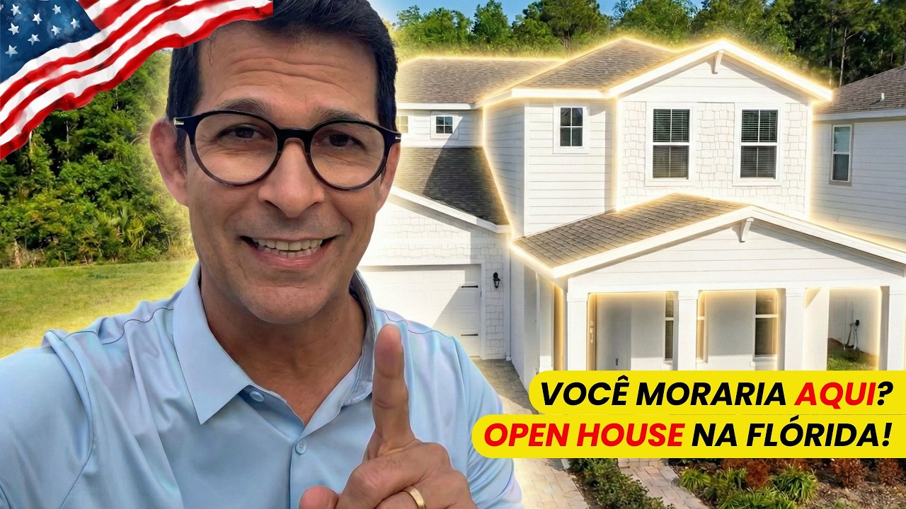 ESSA CASA NA FLÓRIDA JÁ VEM MOBILIADA? VEJA ISSO!