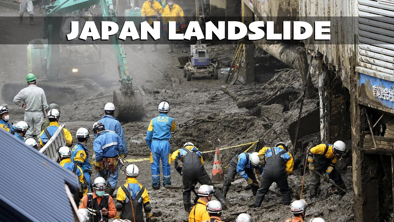 JAPAN LANDSLIDE: Search continues for survivors in holiday town Atami