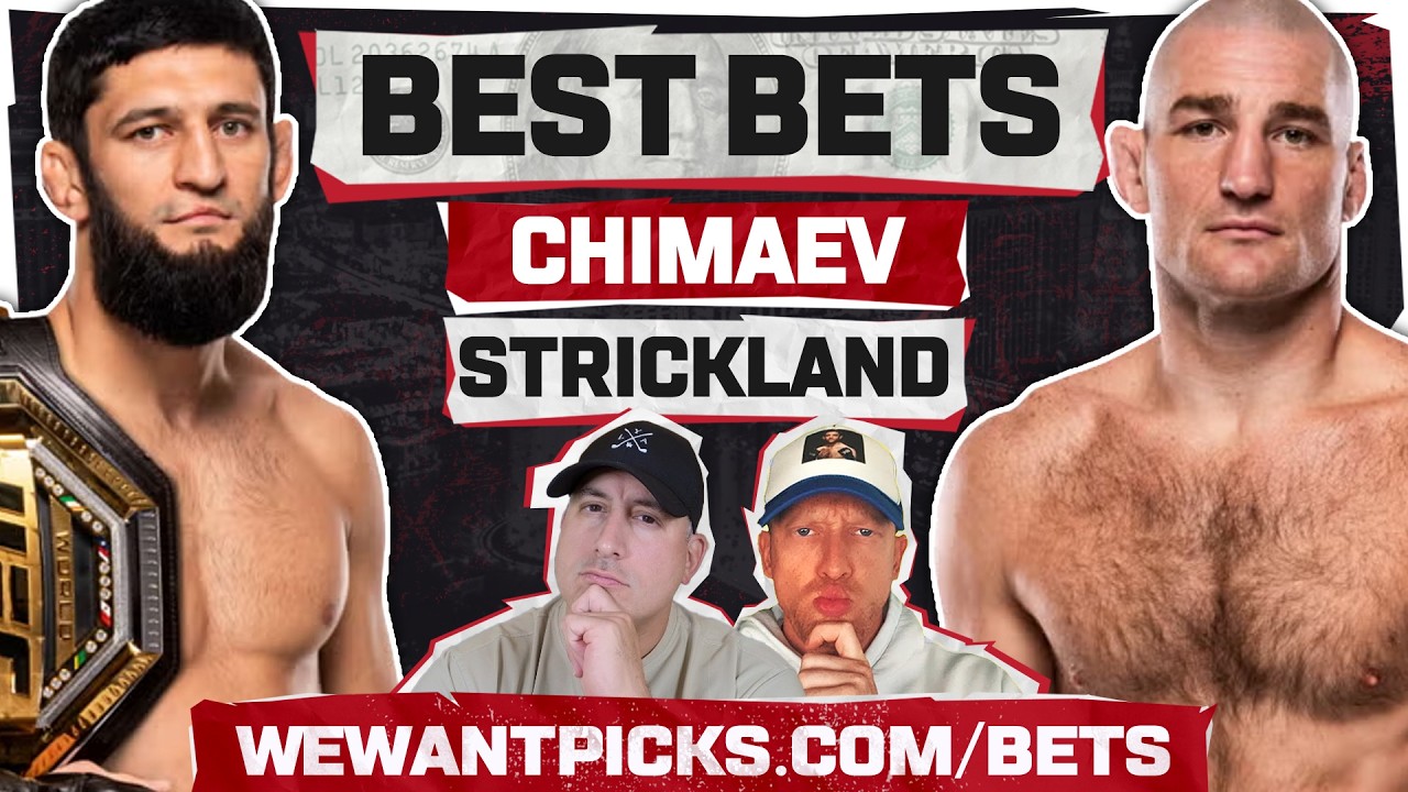 BEST BETS: UFC 328: Chimaev vs. Strickland Betting Guide