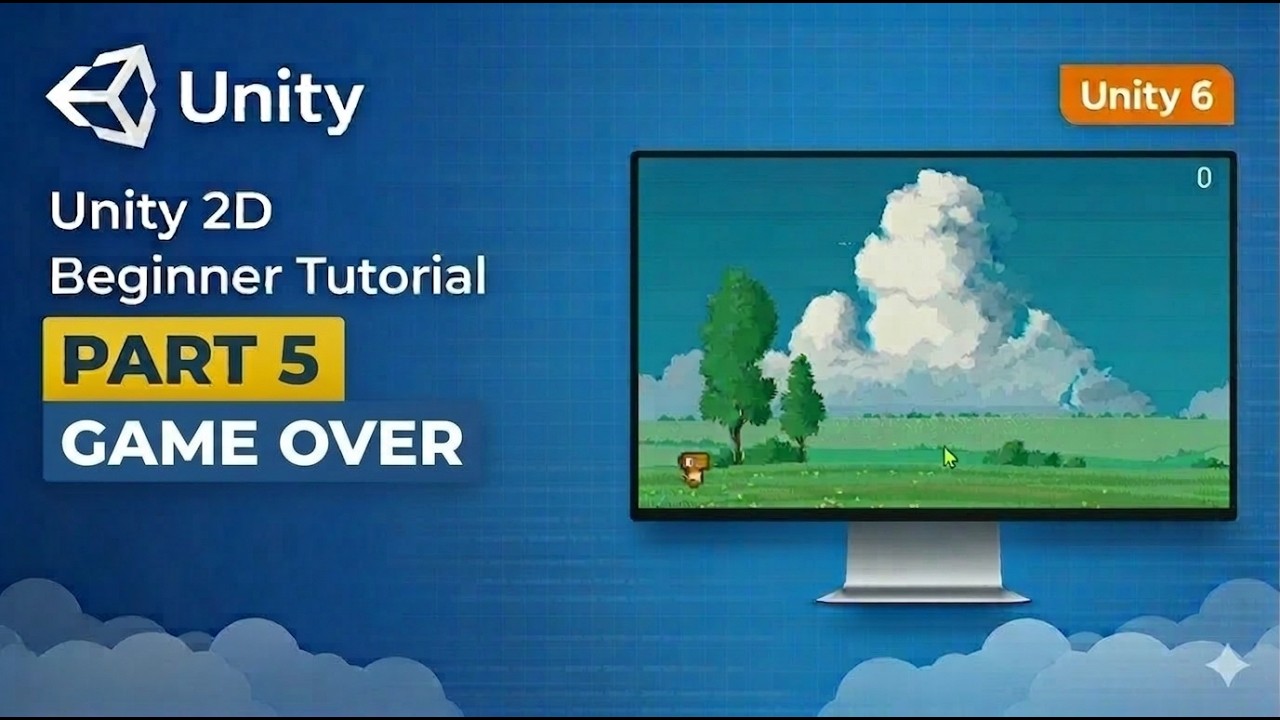 Part 4 - Learning Unity for Absolute Beginners (Collision Detection, Player Hit, and Game Over)
