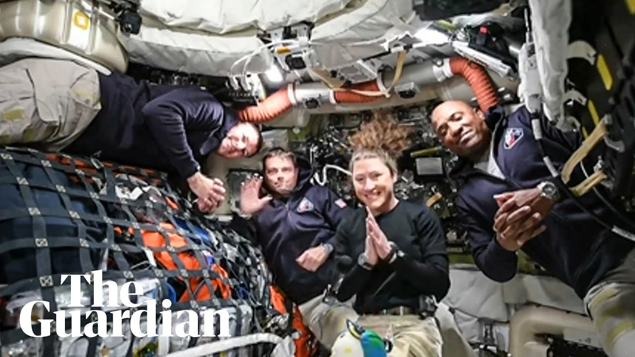 'You look beautiful': Artemis II crew makes contact from space