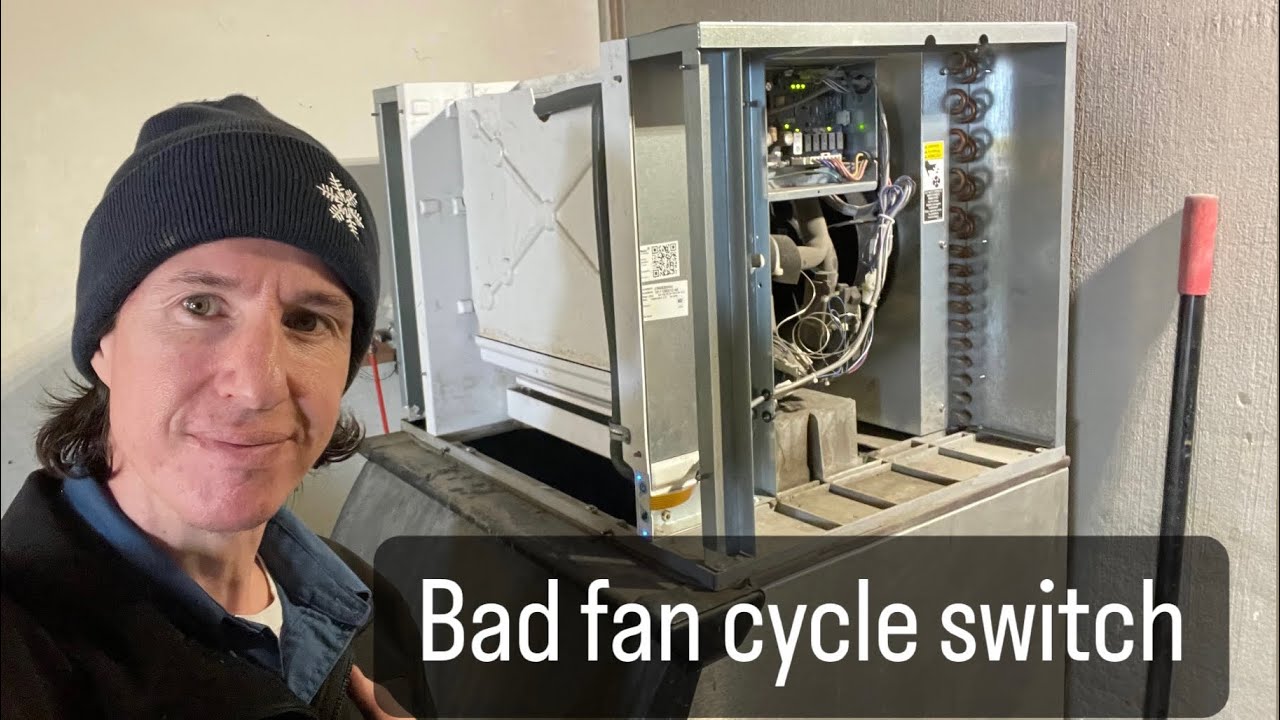 Ice-O-Matic ice machine not working - bad fan cycle switch