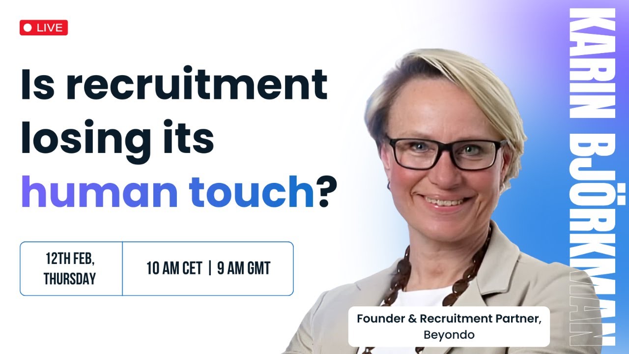 Is your recruitment losing its human touch? Let’s fix that.