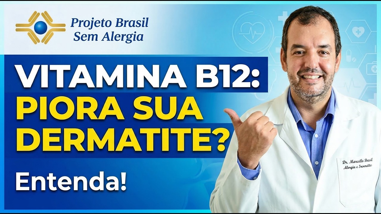 Vitamina B12: Pode Piorar Sua Dermatite? Entenda!