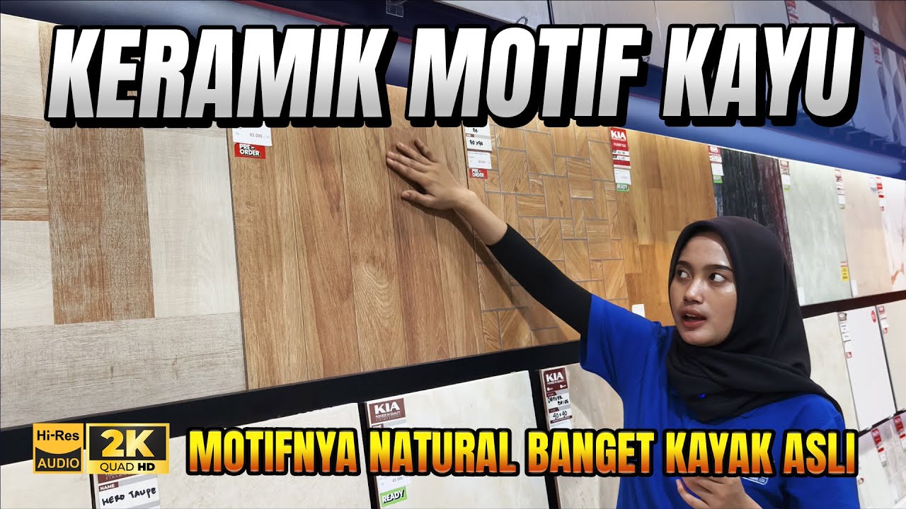 Rekomendasi keramik lantai motif kayu terbaru | KIA Ceramics Product Review