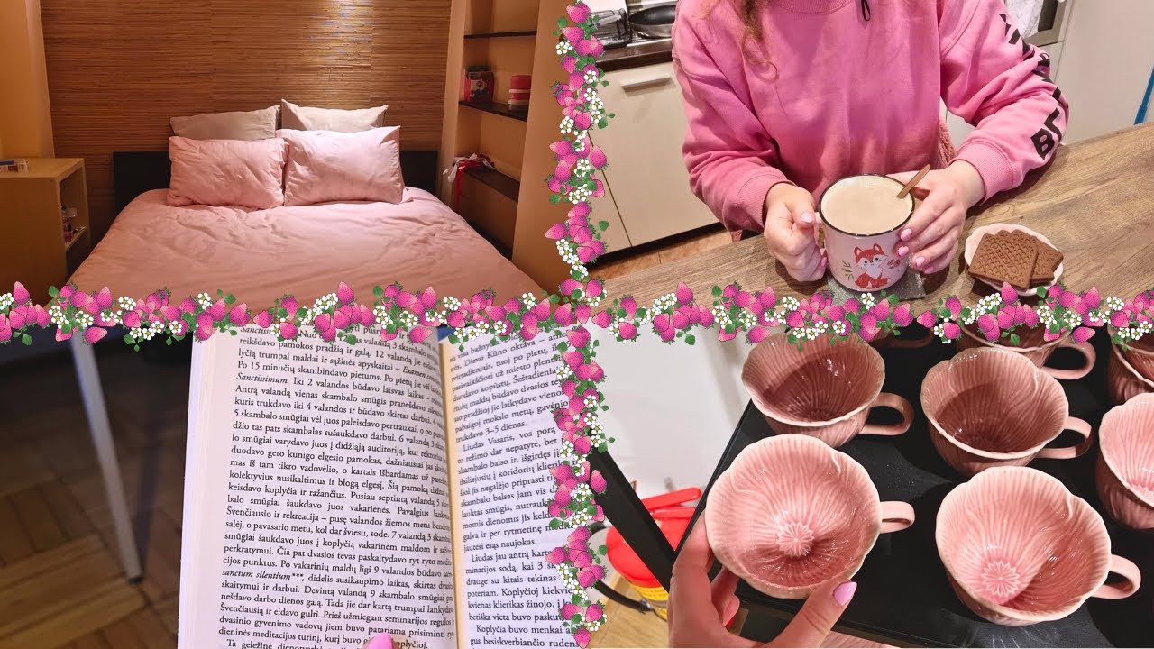 Видеоблог выходного дня | Побег по делам, работа по дому + чтение 📖