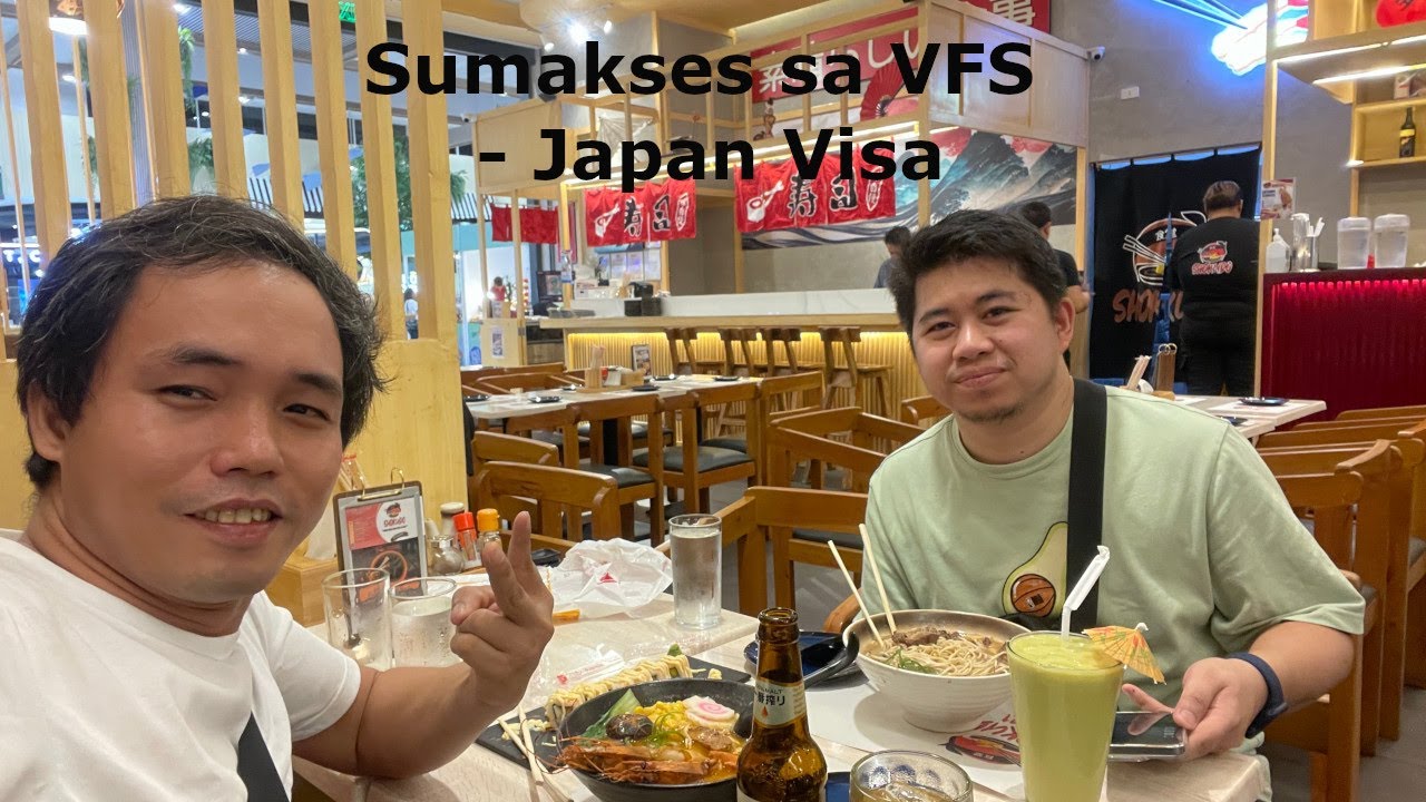 Buts Sumakses sa VFS Global - Japan Visa