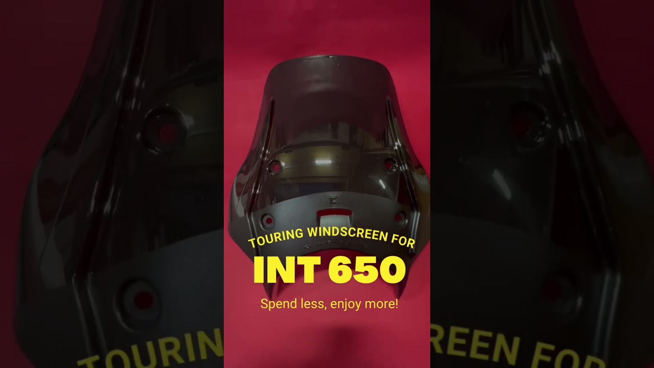 Touring Windscreen For Royal Enfield Interceptor 650 - The Perfect Touring Solution