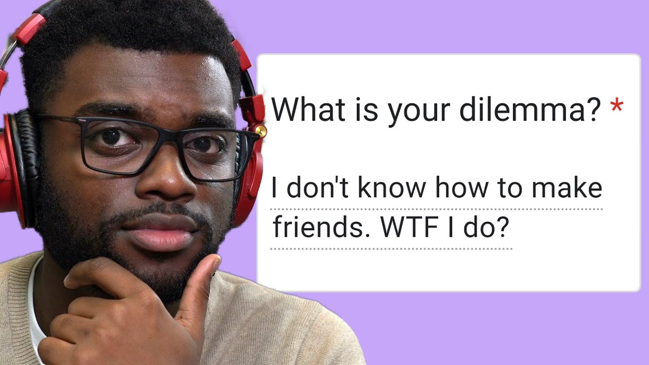 giving my viewers questionable advice