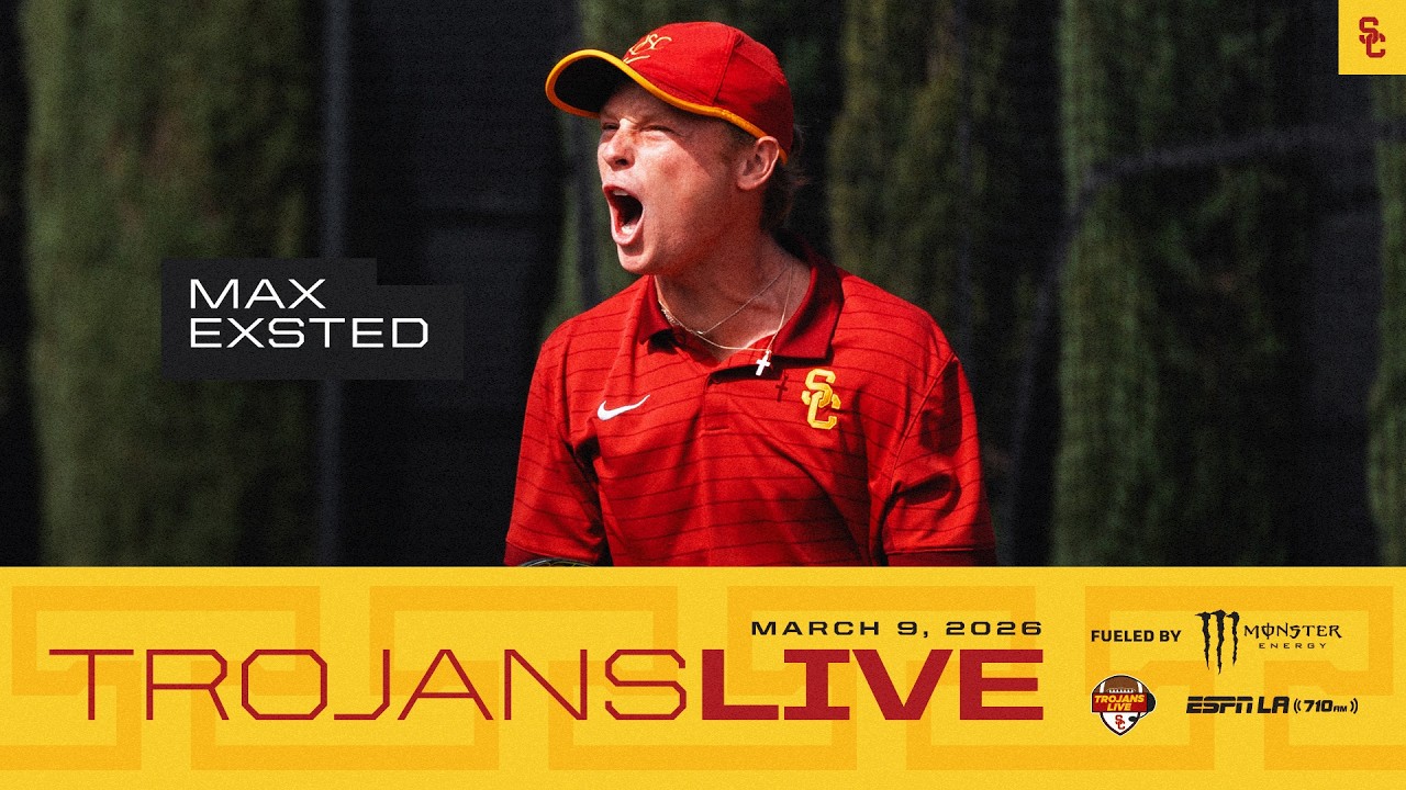 USC Tennis’ Max Exsted | Trojans Live 3.9.26