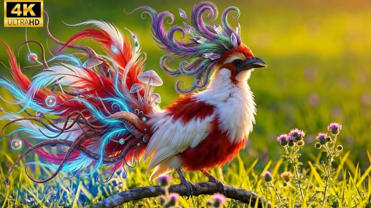 Nature's Masterpieces Top 50 Most Rare & Exotic Birds on Earth  4K ASMR