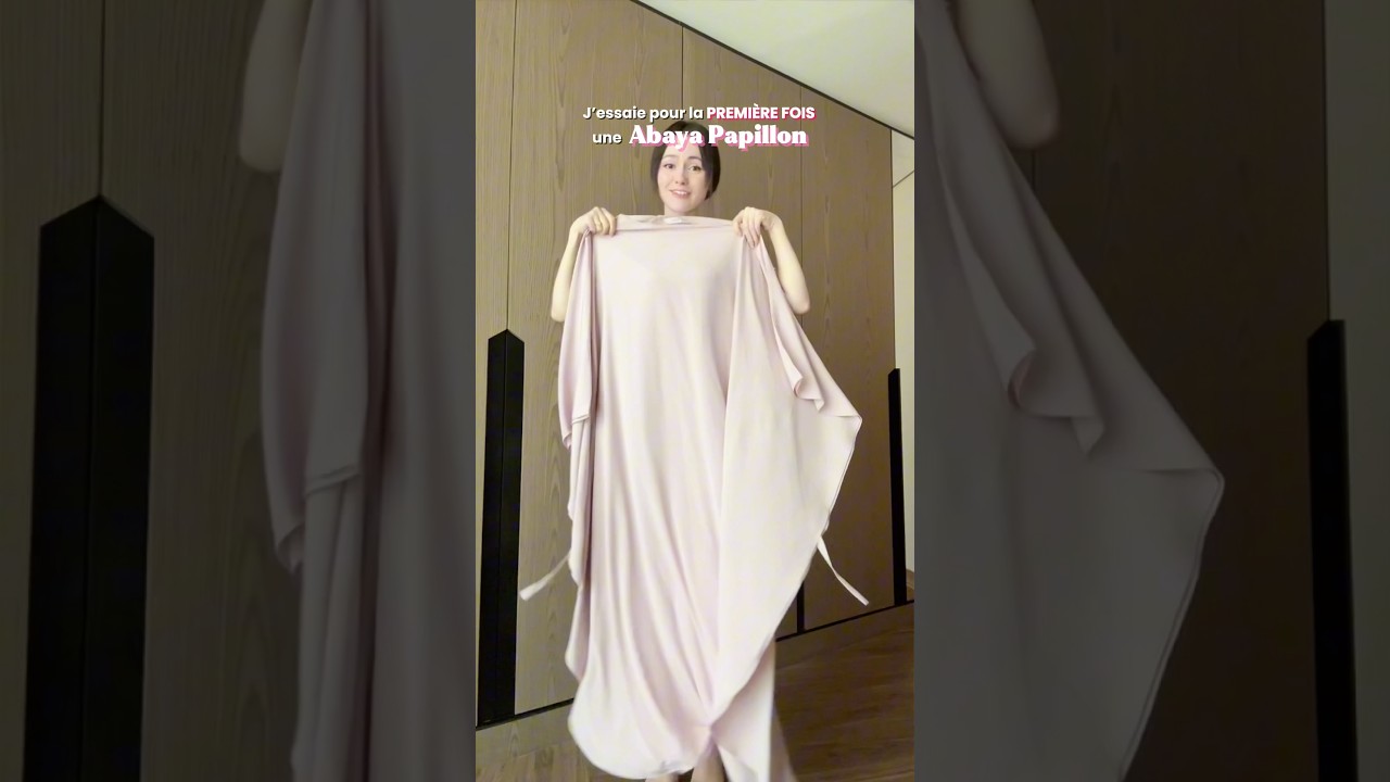 Elle est INCROYABLE 😭 #abaya #butterflyabaya #ootd #fashion #outfit #modestfashion #dubai