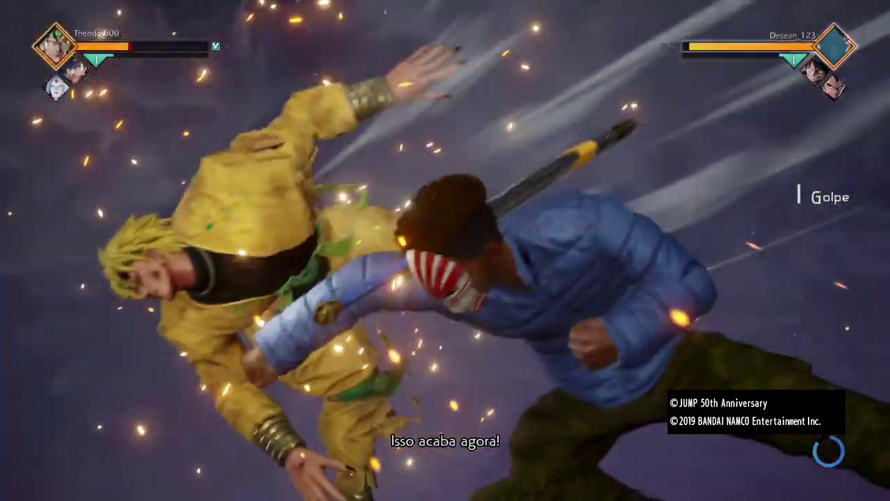 ZA WARUDO SENDS HIS ROAD ROLLER TO THE FOLKS OUT THERE - JUMP FORCE