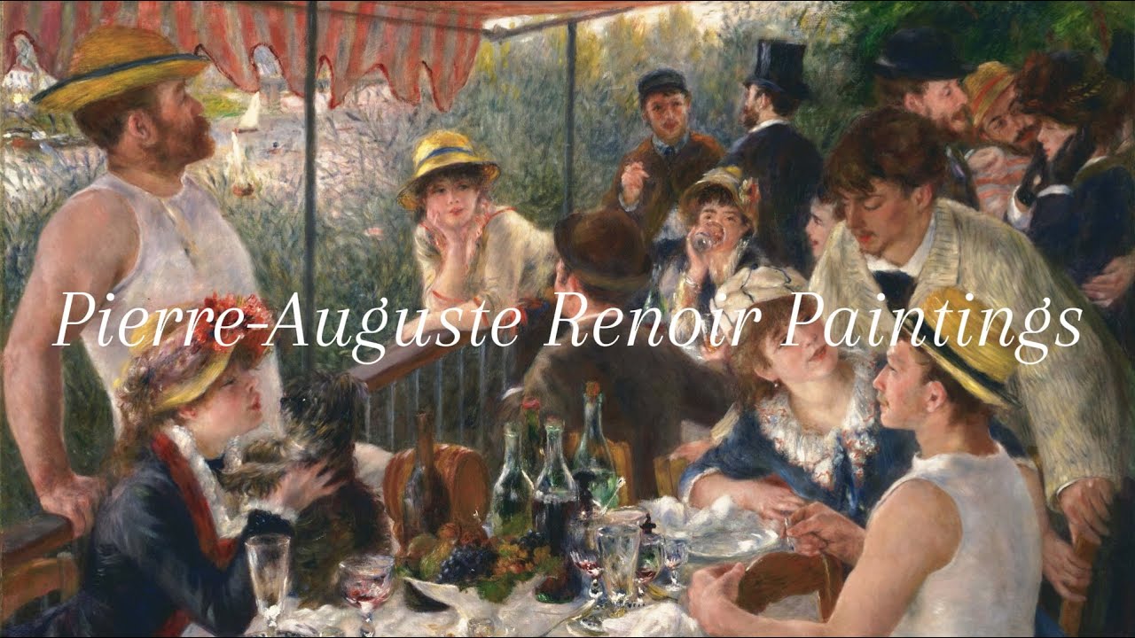 Pierre-Auguste Renoir | Timeless Impressionist Painting Gallery for Living Rooms | 2 Hours, No Sound
