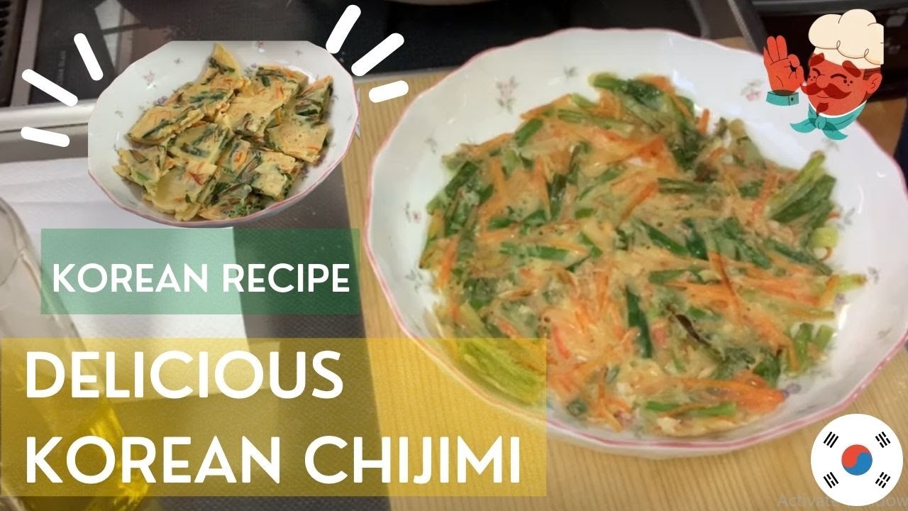 How to Make a Korean Chijimi (74th)チヂミの作り方#isenorma#koreanchijimi