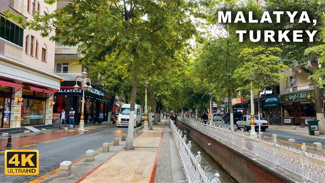 Malatya, Turkey Walking Tour 2022 | 4K