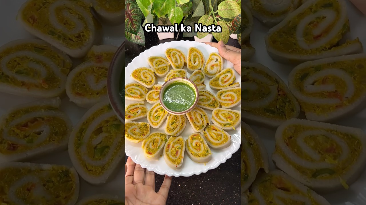 Chawal ka nasta | Chawal ki recipe | Rice flour recipe | Chawal ke fare | Chawal aata recipe #shorts