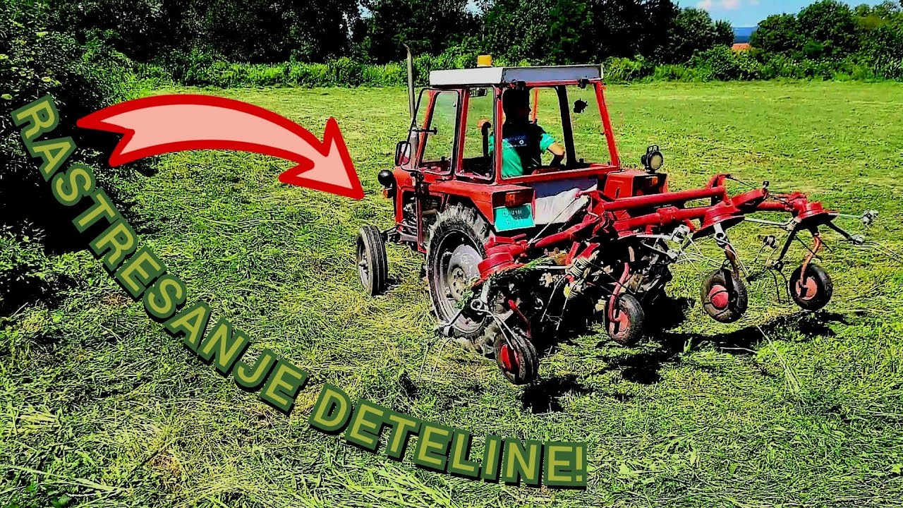 RASTRESANJE DETELINE! IMT-539-DeluXe & Deutz-Fahr KH 40 D.