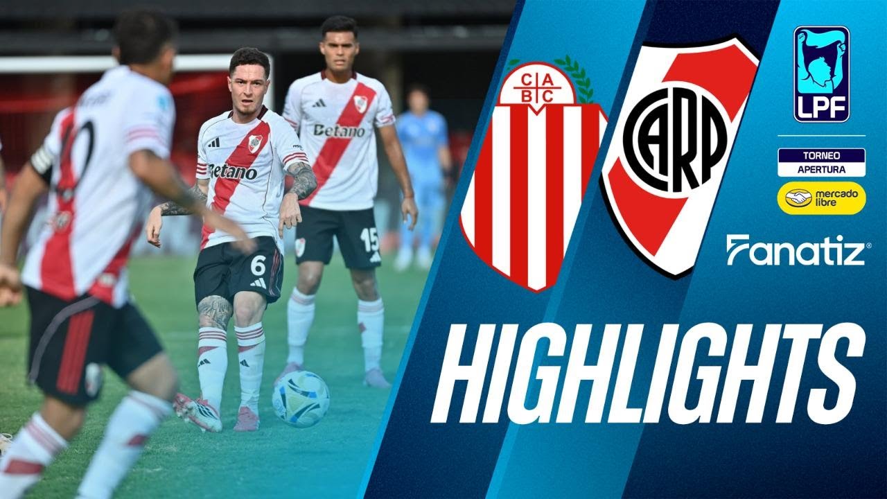 Barracas Central 0 vs 1 River Plate - Game Highlights | #torneoapertura2026