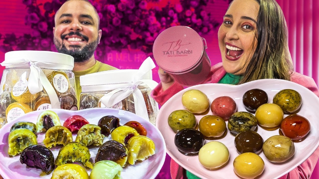 A MELHOR BALA CARAMELIZADA DO MUNDO | CASAL NASCIMENTO