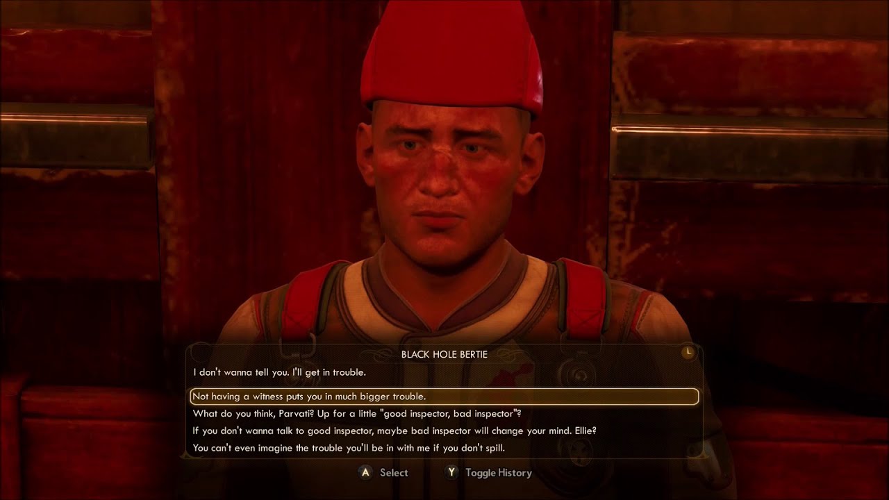 The Outer Worlds: Murder on Eridanos - Mutt And Jeff achievement (All companions)