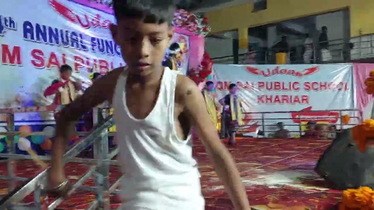 Sonam Patel/OM sai public school khariar 14th Annual function 2026 /Rasajamudali