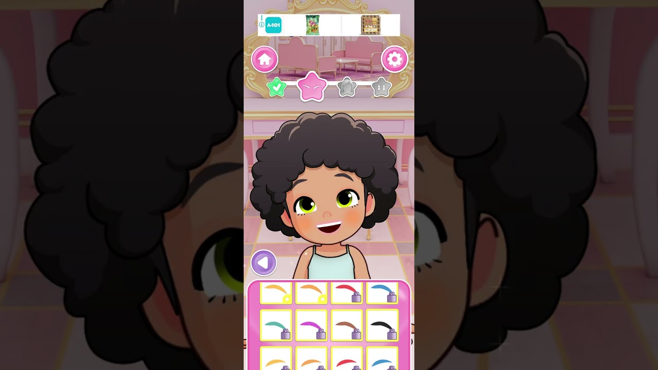 Playing Dalimi dress up games