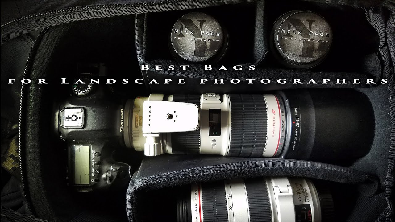 Camera Bags for Landscape photography (Dslr backpacks)