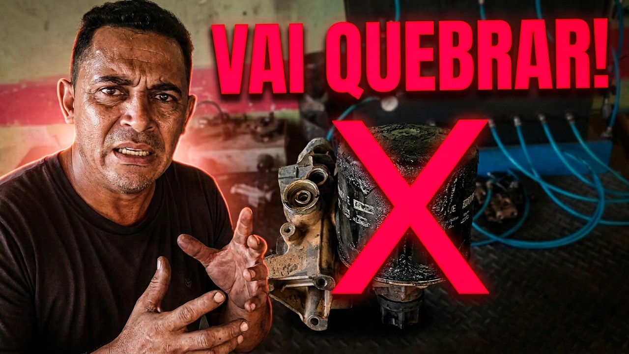 Filtro Secador da valvula Secadora APU Nunca Faça Isso freios dos caminhões e ônibus e carretas
