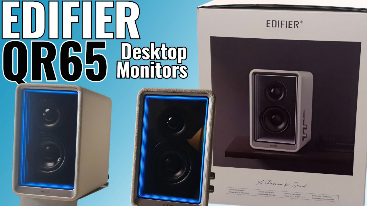 Edifier QR65 Desktop Active Monitor | Superior Sound Quality