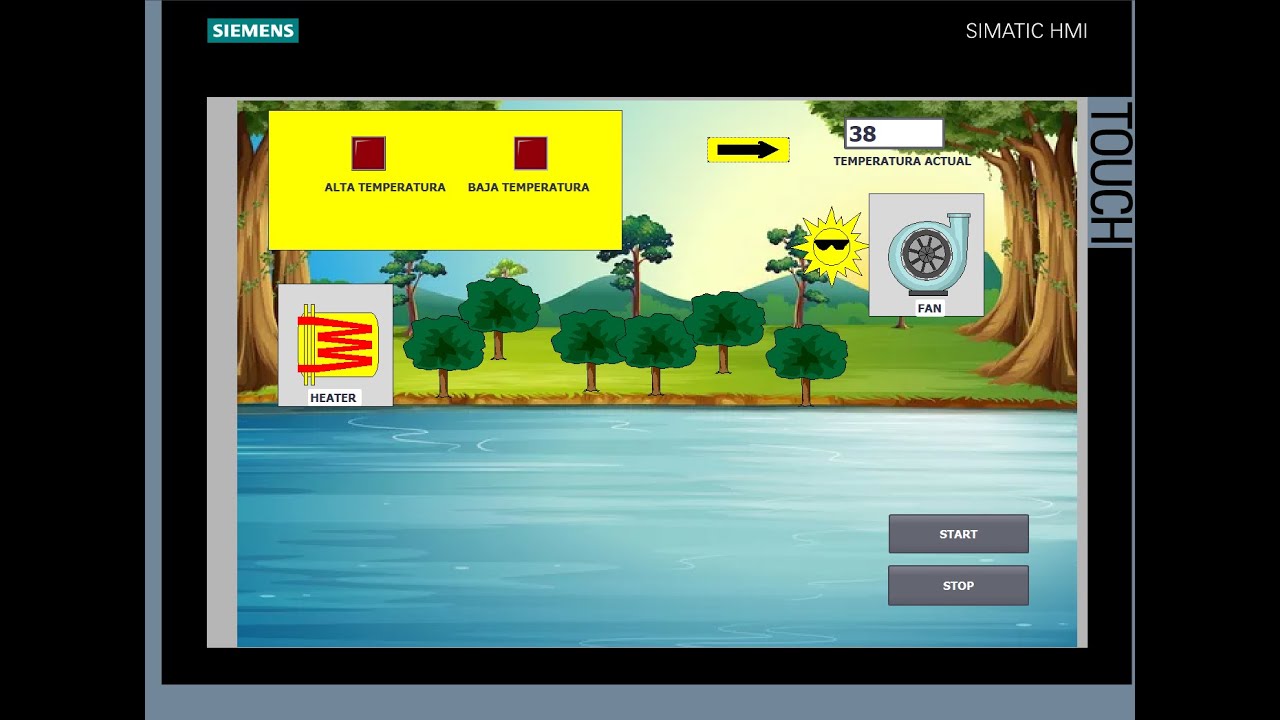 🚀 Control de Temperatura para Invernadero con HMI y PLC Siemens 🌡️🌱 | Proyecto en TIA Portal