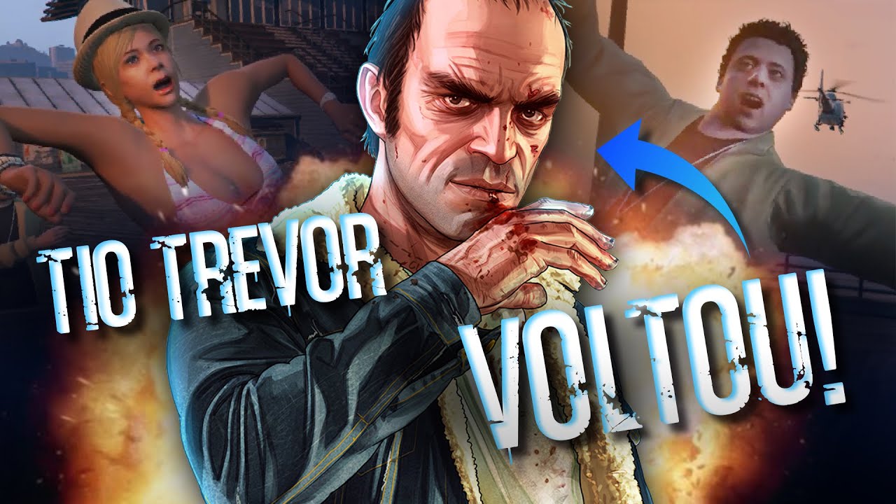 TREVOR virou BABÁ 2 - Zoando com Jimmy e Tracey no GTAV - Dias de Fúria