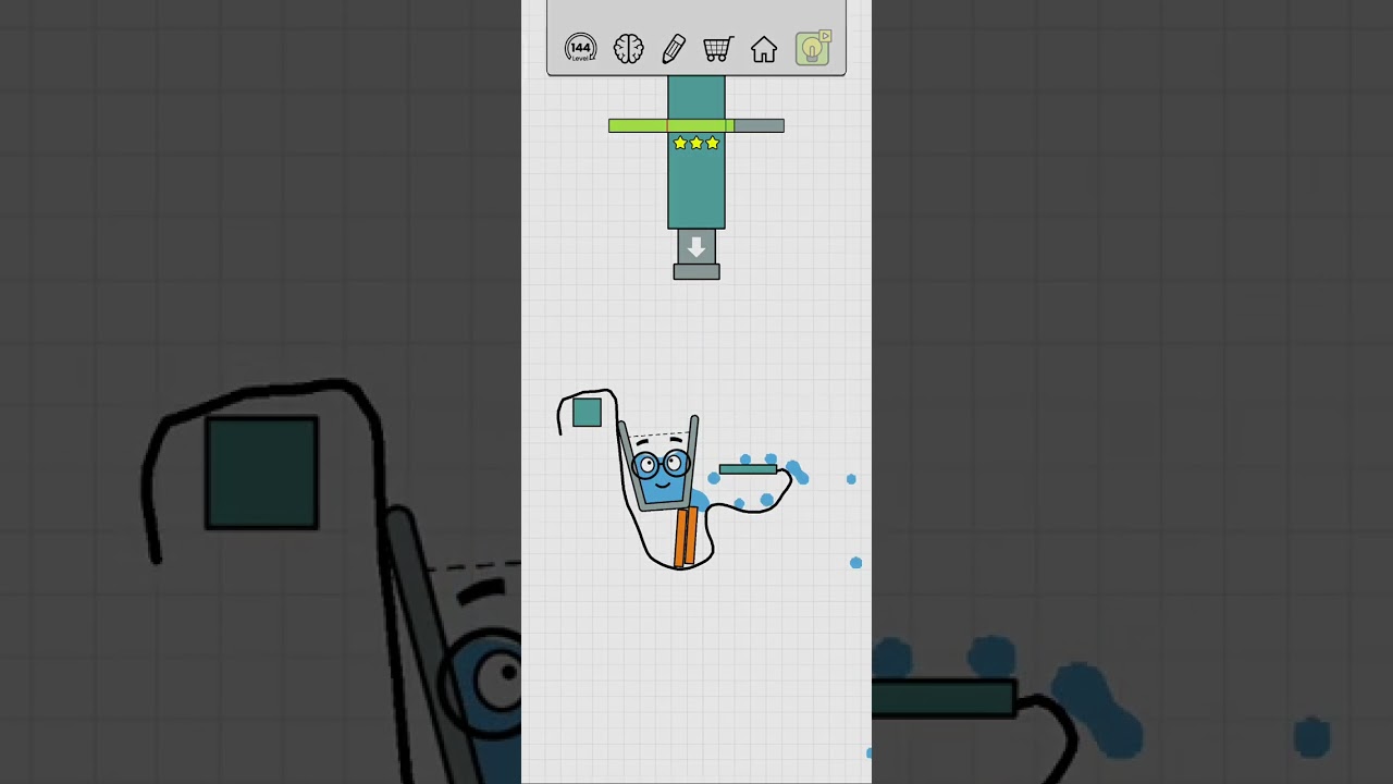 Happy Glass level 144 #shorts#viral#games#happyglass