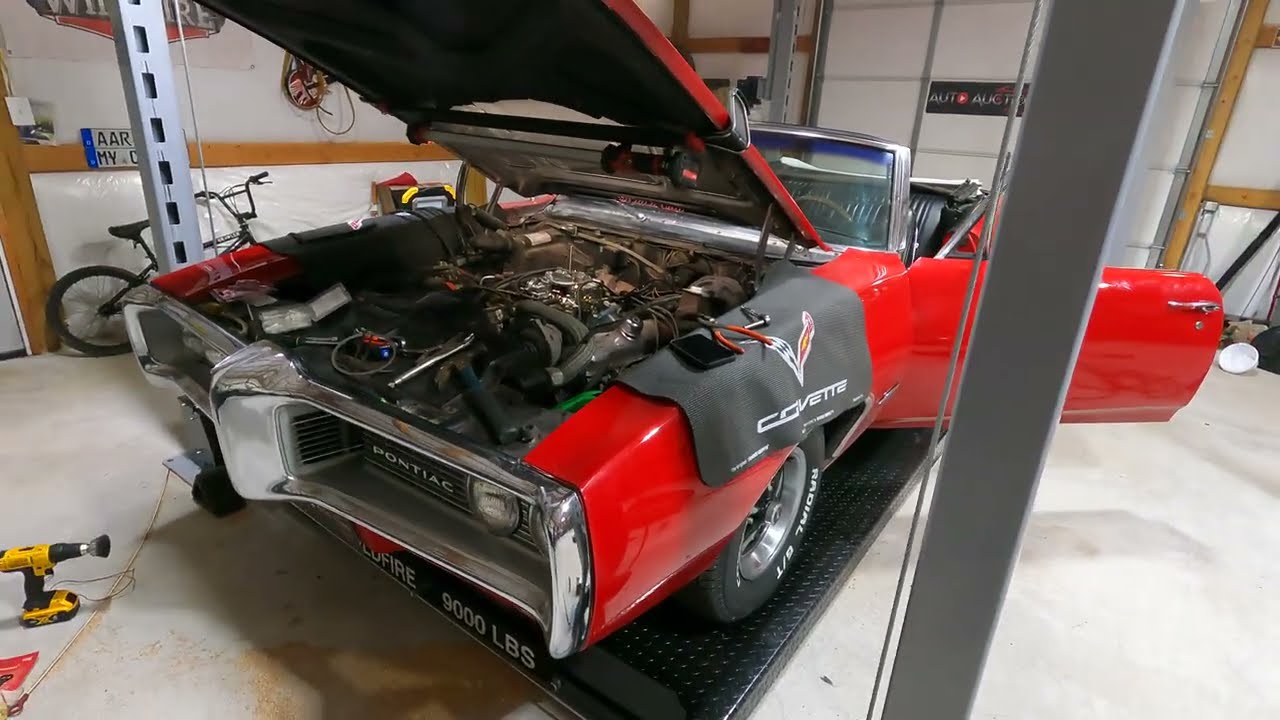 1968 Pontiac Tempest Custom Convertible Finale!! She's for Sale at Copart!!