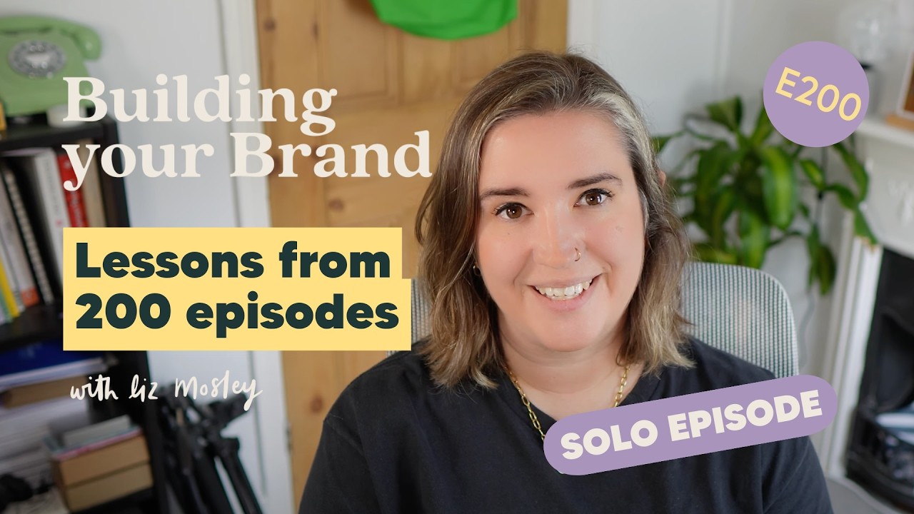 Lessons from 200 episodes of the Building Your Brand podcast