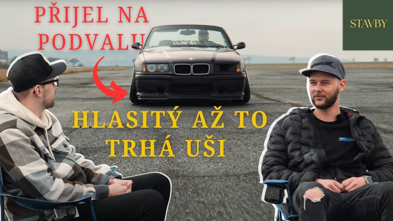 4K | Nejhlasitěj&scaron;&iacute; auto ve středn&iacute;ch Čech&aacute;ch? | BMW E36 ON AIR | STAVBY