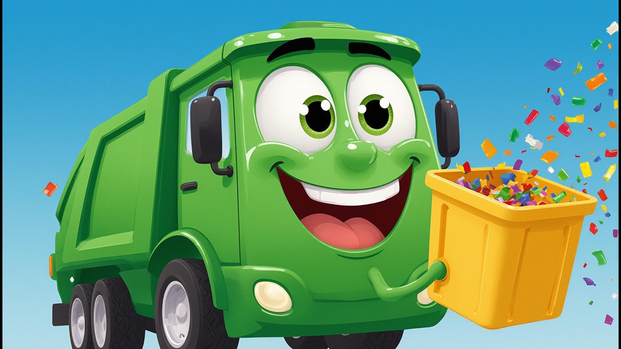 Σκουπιδιάρηδες 🚛🎶 | Παιδικό τραγούδι
