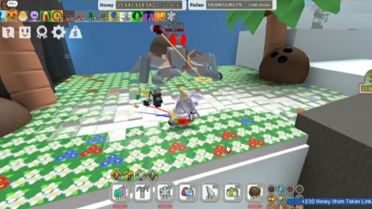 getting the coconut canister in bee swarm simulator roblox