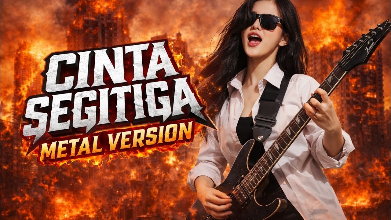 Rita Sugiarto - Cinta Segitiga | Heavy Metal Rock Cover 