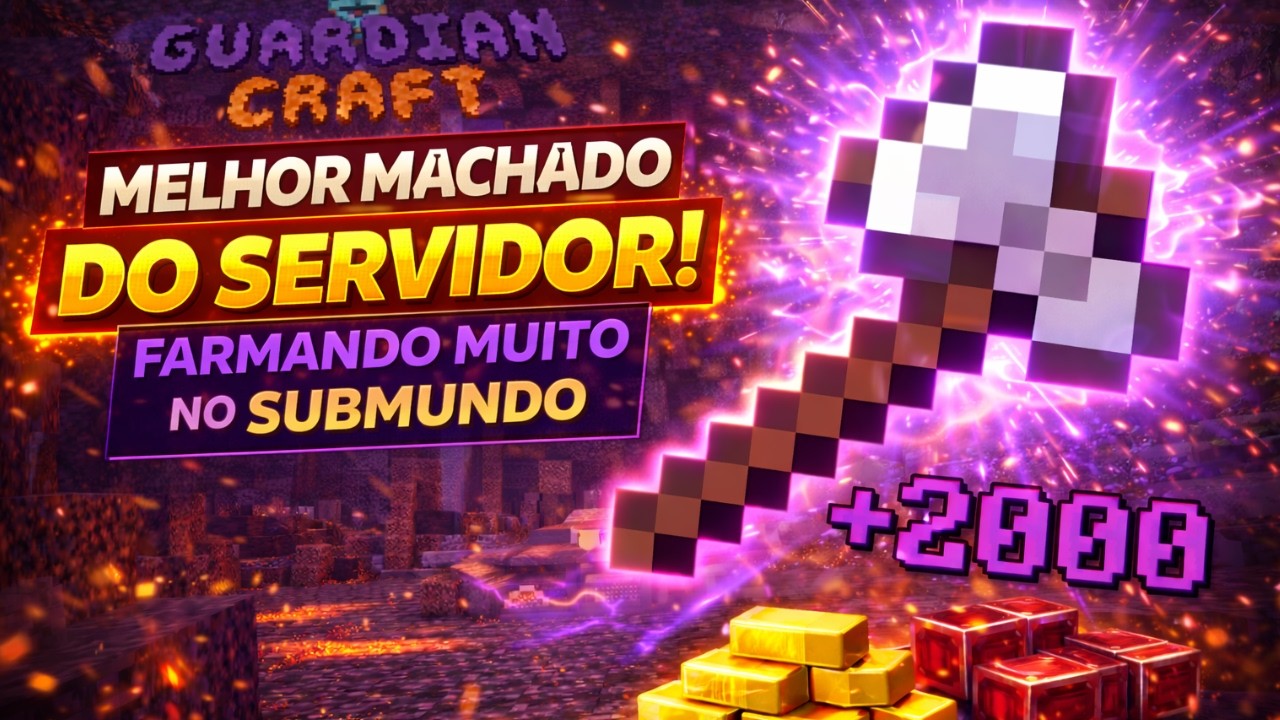 CONSEGUI O MELHOR MACHADO NO SERVIDOR E FARMEI MUITO NO SUBMUNDO!