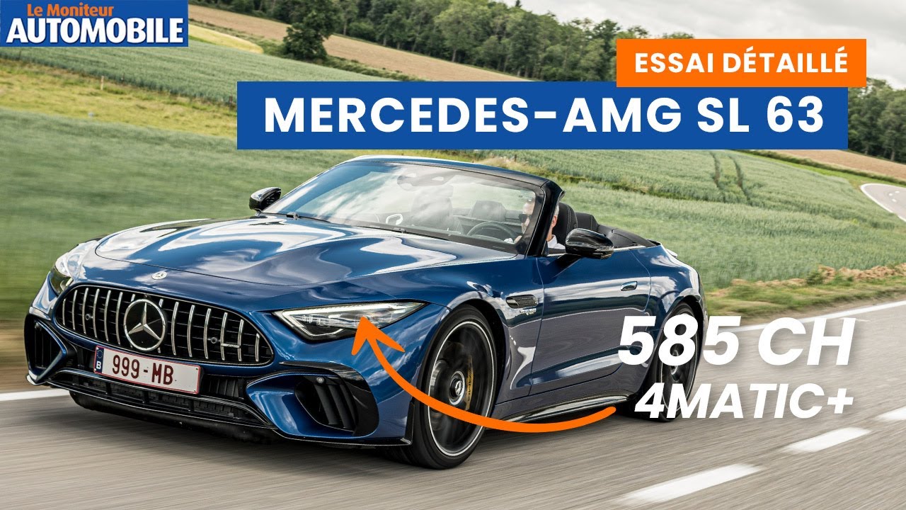 [Essai Détaillé] Mercedes AMG SL 63 - Le Moniteur Automobile