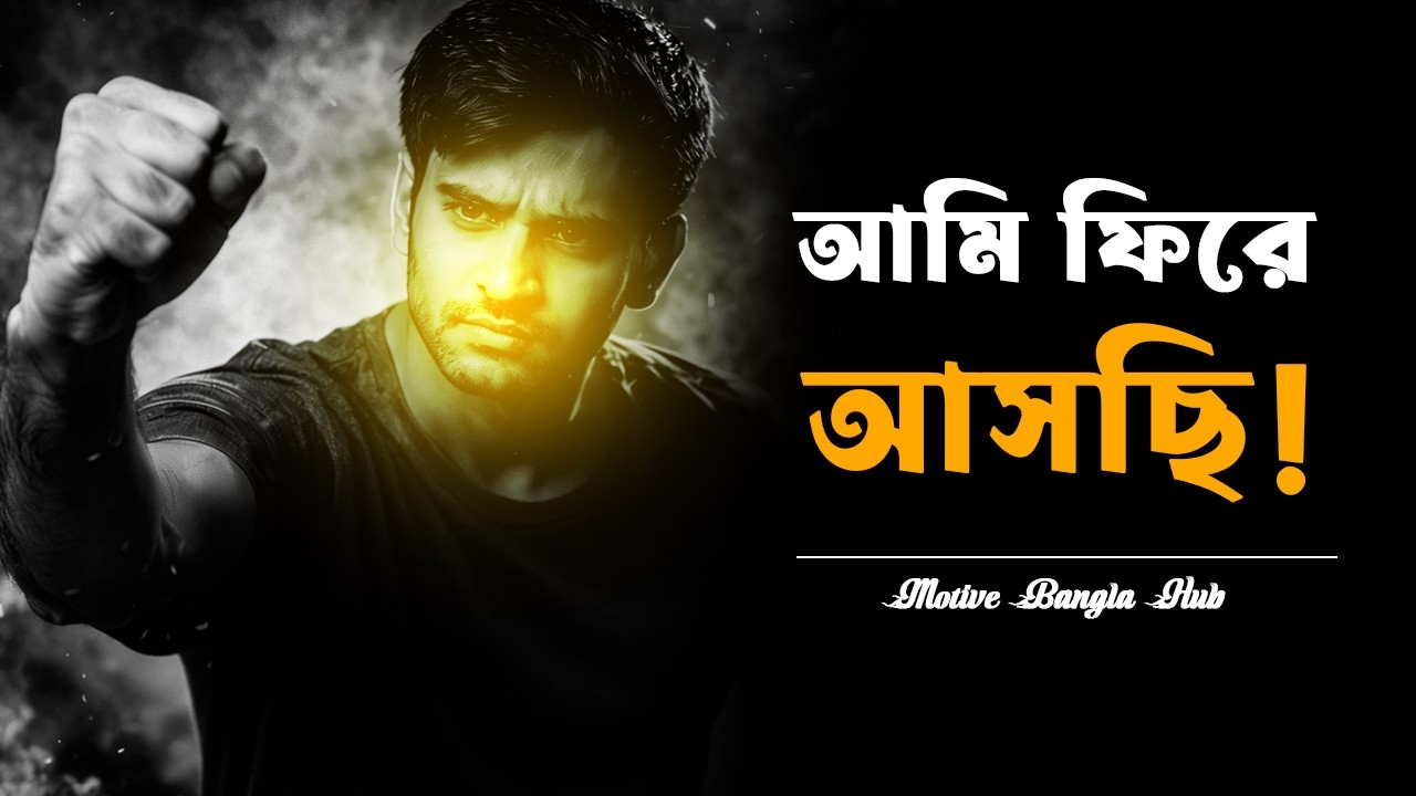 ব্যর্থতা থেকে সাফল্য | আমি ফিরে আসছি | Life Changing Motivational Speech Bangla | মোটিভেশন