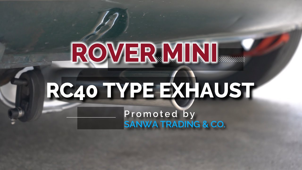 【RC40 Type】ツインボックス サイド出しエキゾースト | ROVER MINI
