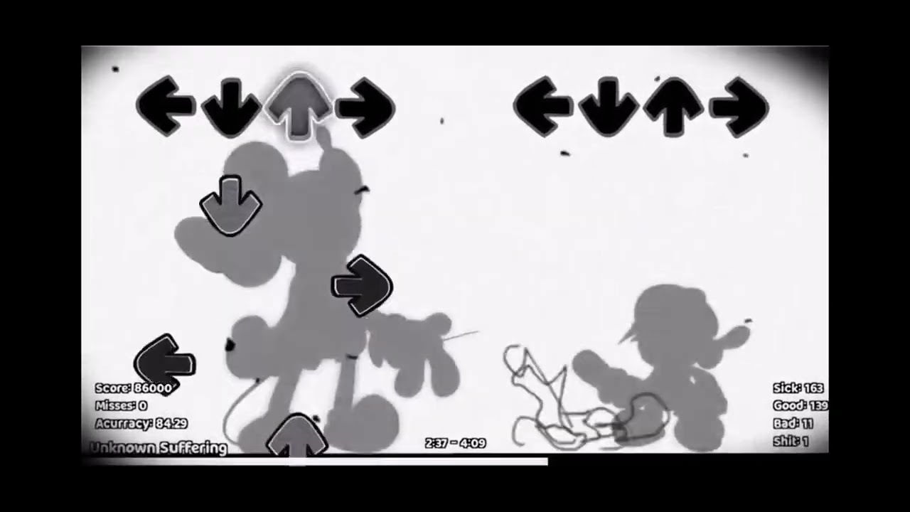 Trying the new Mickey Mouse fnf mod! Unknown suffering remix!