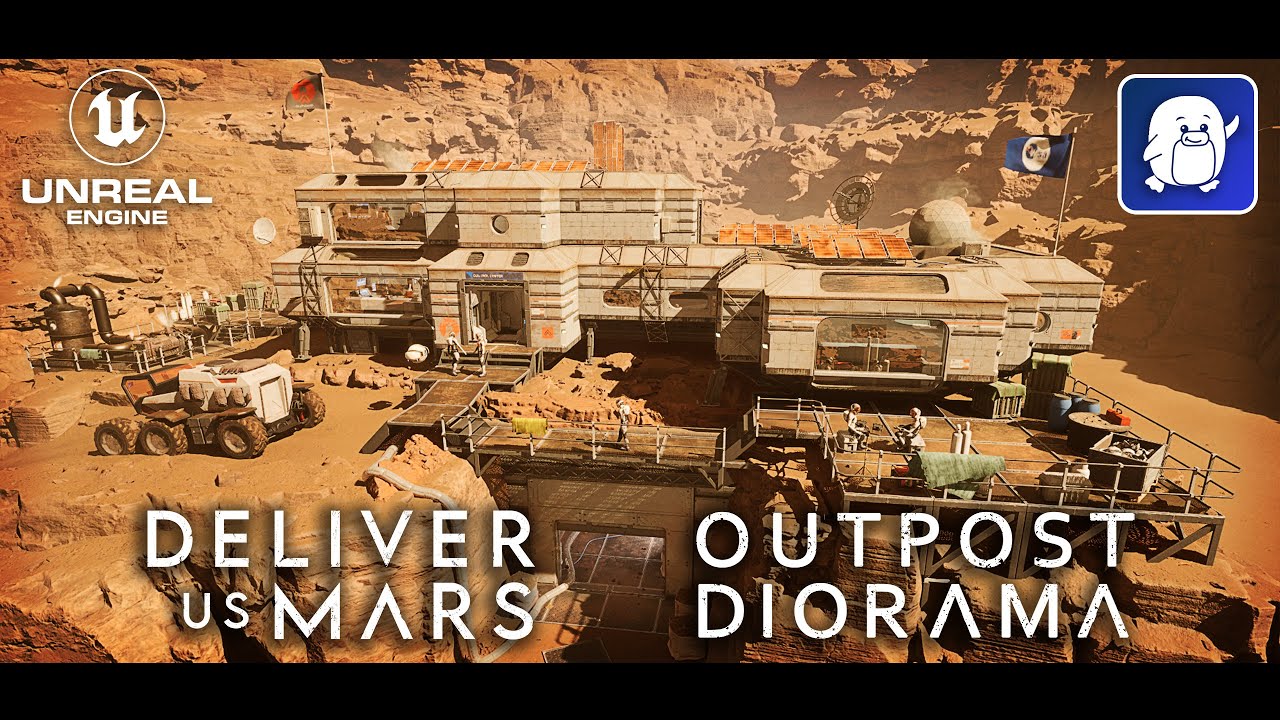 Deliver us Mars - Outpost Diorama